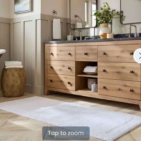 The Company Store
Legends White 40 in. x 24 in. Cotton Bath Rug - Picture 9 of 9